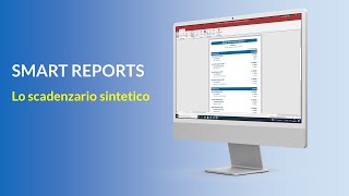 Smart reports lo scadenzario sintetico [upl. by Newra874]