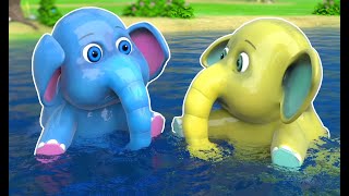 एक मोटा हाथी  Ek Mota Hathi  Hindi Nursery Rhyme amp Kids Song [upl. by Raddatz286]