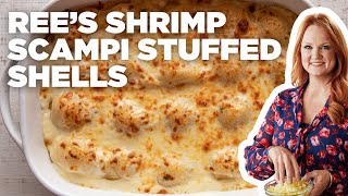 Ree Drummonds Shrimp Scampi Stuffed Shells  The Pioneer Woman  Food Network [upl. by Reynold]