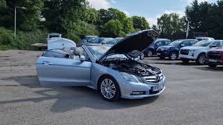 MercedesBenz E Class 18 E200 BlueEfficiency SE Cabriolet GTronic [upl. by Gambrell956]