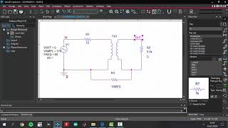 LESSON 7 Additional Circuit Example 1 Transformer Circuit pspiceorcadcadencetutorials [upl. by Nalorac]