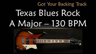 Backing Track  Texas Blues Rock in A Major [upl. by Dazhahs593]