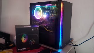 Comprei o Water Cooler TGT Spartel 120 Rainbow vale a pena [upl. by Delija]