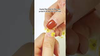 How to use UV gel nail stickers nailart naildesigns nails [upl. by Babette800]