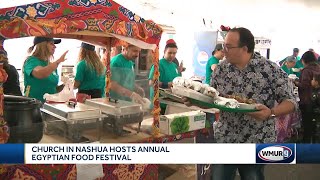 Church in Nashua hosts annual Egyptian Food Festival to celebrate culture and diversity [upl. by Messere]