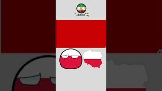 Polands Nightmare 🇵🇱🇵🇱🤣  polandball countryballs memes [upl. by Ahsem]