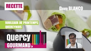 Recette  ROULEAUX DE PRINTEMPS QUERCYNOIS  quercygourmandtv [upl. by Sidwohl]