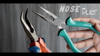 Nose Pliers  How To Use  Basic DIY Hand Tools for Household project [upl. by Casanova715]