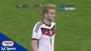 Andre Schurrle descontó para Alemania [upl. by Itak]