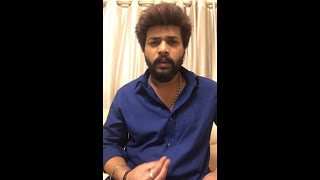 Sembaruthi Serial Kathick raj Emotional Angry Video for Fans  iamkarthickraj [upl. by Elyse]