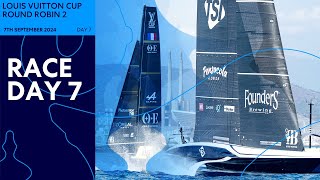 Louis Vuitton Cup  Day 7  Round Robins  LIVE [upl. by Onitram]