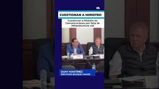 Así le pidió su renuncia diputado al Ministro de Comunicaciones [upl. by Dang]