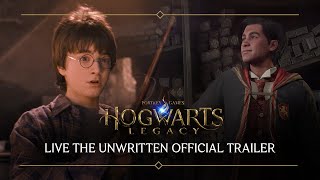 Hogwarts Legacy  Live the Unwritten Official Trailer [upl. by Maclaine]