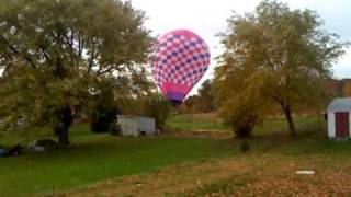 Hot Air Balloon Crashes in My Backyard [upl. by Analim]