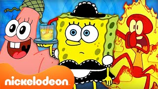 Bob Esponja  ¡Lo MEJOR de Bob Esponja Temporada 3  Compilación de 60 minutos  Nickelodeon [upl. by Bobker]