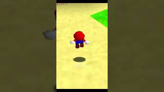 TODO ES RESBALOSO mariobros humor marios mariobros shorts nintendo supermario64 reaction [upl. by Anytsirhc]