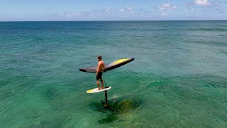 Wing Foil Surf Heaven in Hawaii [upl. by Adlee]