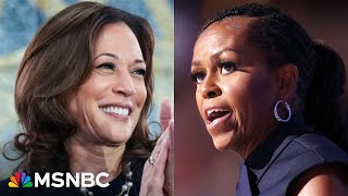 Michelle Obama to hammer home Get Out the Vote message for Harris in final stretch [upl. by Ecnerat234]