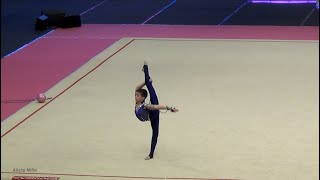 Unai Sánchez Cto Rítmica Masculina Euskalgym 2019 [upl. by Persson94]