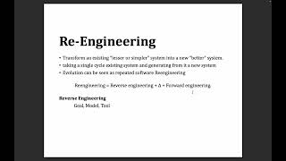 Software Reengineering Concept in Detail  Reverse Engineering  Forward Engineering  Urdu 8 [upl. by Renat853]