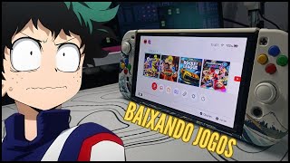 Baixando Jogos para o Nintendo Switch [upl. by Babcock]