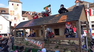 Fasnachtsumzug in Liestal  Liestaler Fasnacht 2022 [upl. by Notirb7]