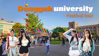 🎸🎶 동국대 캠퍼스 축제 투어 1편  백상대동제  무아지경  Dongguk University festival Tour  4k HDR  KOREA College [upl. by Riki440]