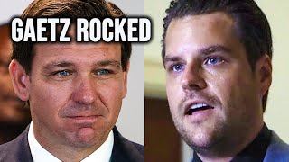 Matt Gaetz Gets Hit With The BAD NEWS By DeSantis Inner Circle [upl. by Oby]