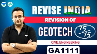 Revise India Series  LEC 01  Geo Tech Engineering  Amit Zarola geotechnicalengineering [upl. by Justinn]