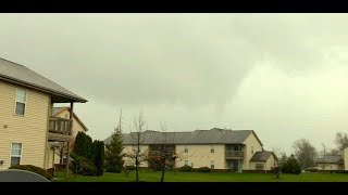 EF1 Tornado in Grove City Ohio  April 3rd 2018 [upl. by Dronel963]