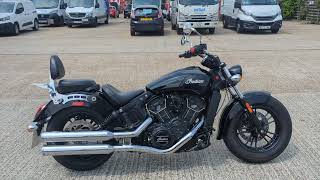 INDIAN SCOUT SIXTY FOR SALE 2016 10K LOVELY BIKE NICE EXTRAS £7999 [upl. by Lightman]