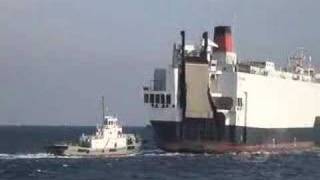 Pacific winner who collides with buoy [upl. by Kcirred]