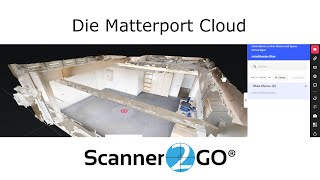 02 Erstes Projekt auf mymatterportcom Cloud  Scanner2GO [upl. by Aihsiyt931]