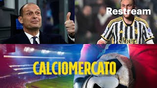 CLAMOROSE NOVITÀ CALCIOMERCATO JUVEnotte bollente [upl. by Fayth]