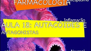 Curso de Farmacologia Aula 18  Autacoides  Eicosanoides [upl. by Aicxela]