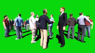 1 Crowd Green Screen and Crowd Talking Sounds [upl. by Elfrida]