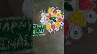 Happy diwali to all 🎊🌃☺️diwali rangoli Pratyashaworld01 [upl. by Trebleda969]