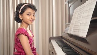 Ameya performs Aga Naga from Ponniyin Selvan Part2 on the Piano  Download Free Sheet Music [upl. by Chuah]