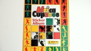 Africa Cup 2008 CAN Ghana 2008 Panini Complete Album [upl. by Ydaj957]