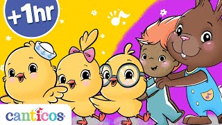 Canticos  40 Canciones infantiles bilingües para cantar y aprender  inglés y español [upl. by Rosaline805]