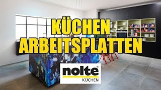 Nolte Küchen  Arbeitsplatten [upl. by Eimmac634]