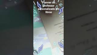 Planner personalizado em Libras [upl. by Oleic835]