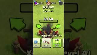 MAXING OUT THE XBOW Clash of Clans [upl. by Sihtnyc]