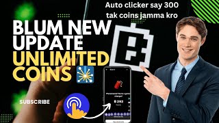 Blum Games tricks and Earn Unlimited coin Auto clicker Trick  how to play games and earn coins [upl. by Nallad158]