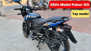 2024 Model Bajaj Pulsar 125 Split Seat Top Model On Road Price Mileage Feature Full Review [upl. by Lumbye]