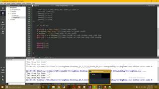 String trong Qt Lập Trình Qt Creator C Căn Bản Bài 3  Dạy Nhau Học Code [upl. by Sergias777]