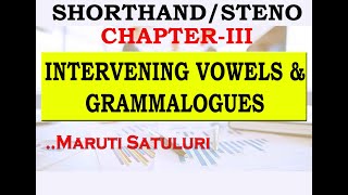 CHAPTERIII Intervening Vowels and Grammalogues [upl. by Bogusz]