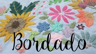 7 PUNTADAS A MANO PARA BORDAR  TUTORIAL [upl. by Penn198]