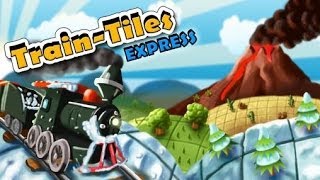 Train Tiles Express  Gameplay  Volcano Level 91 to Level 95  HD 720p [upl. by Islaen]