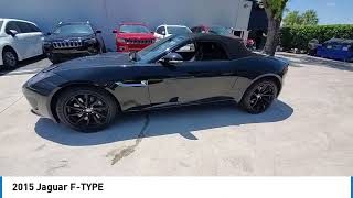 2015 Jaguar FTYPE near me fort lauderdale pompano deerfield miami beach FL LU187 LU187 [upl. by Jones]